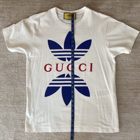 Gucci x Adidas Logo print T-shirt - Picture 9 of 9